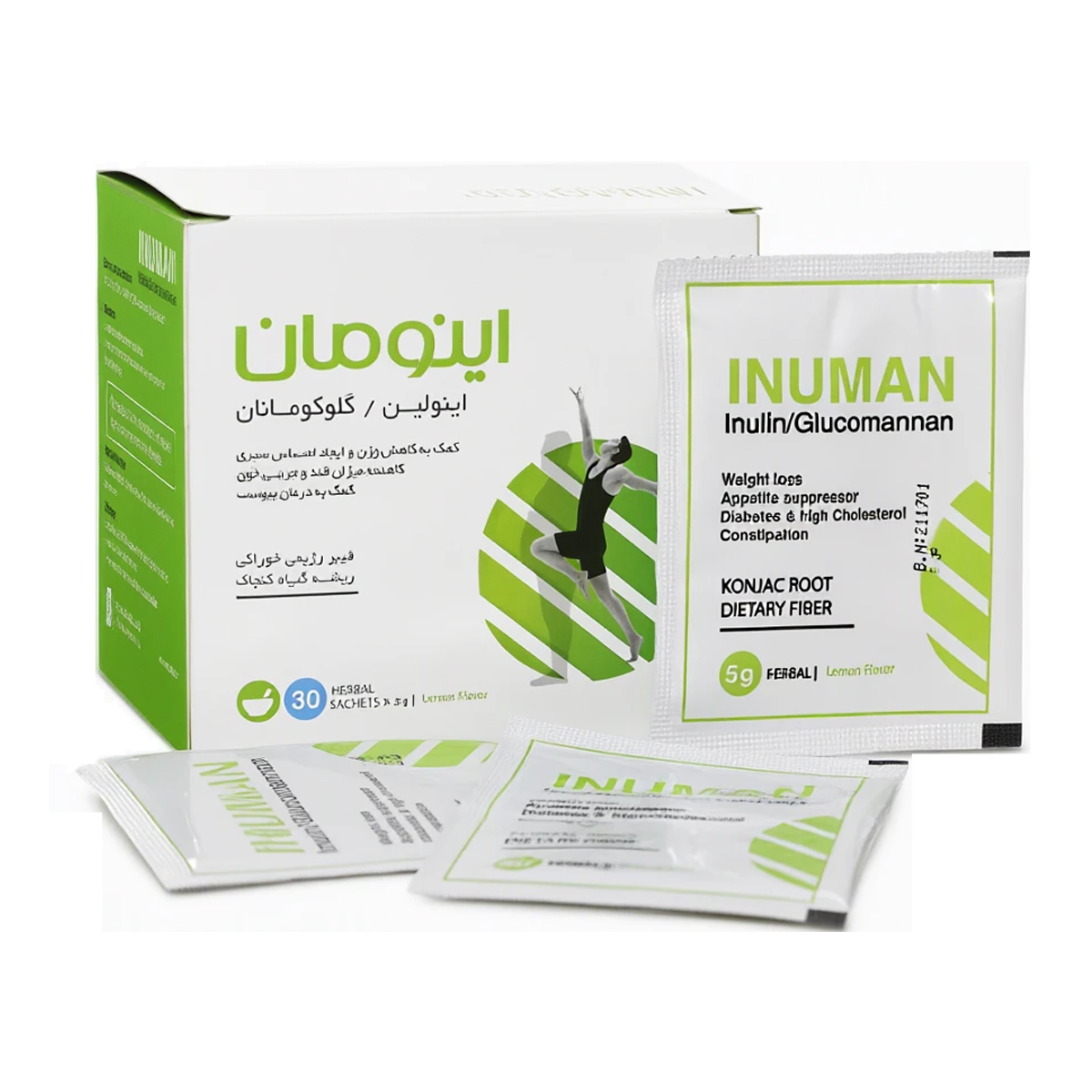 ساشه اینومان 30 عدد سپیداج